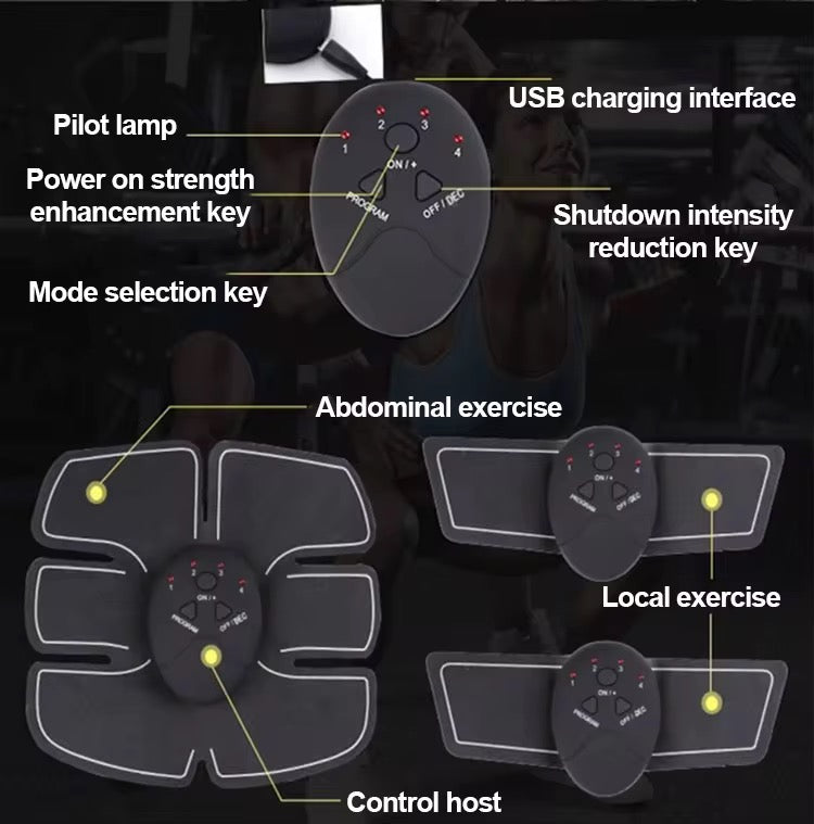 Ceinture Électrostimulation Musculaire (EMS)